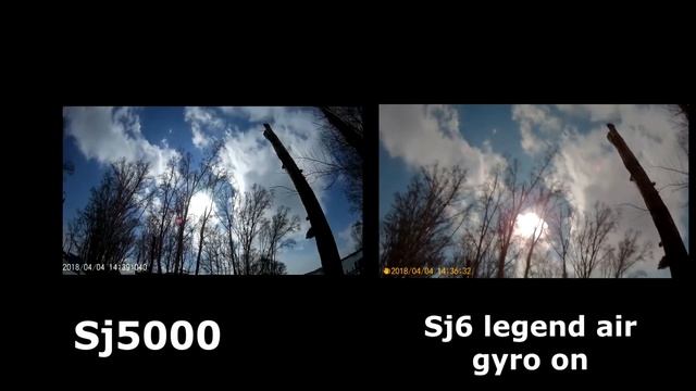 Тестим обновку к сезону. Sjcam sj6 legend Air vs Sj5000 смотреть онлайн