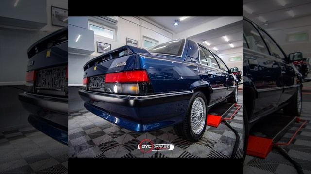 Renault 25 V6 turbo Baccara - blue sport - detailing смотреть онлайн