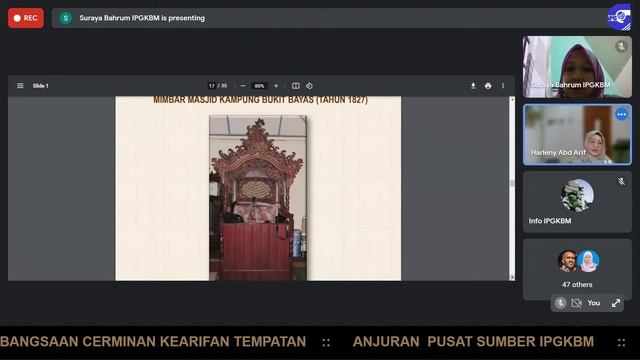 Bicara Warisan: Khazanah Warisan Kebangsaan Cerminan Kearifan Tempatan смотреть онлайн