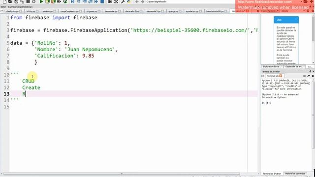 Lenguaje Python (Parte 028), Bases de Datos no-SQL (FireBase) смотреть онлайн