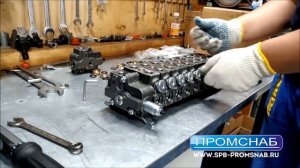 Как собрать распределитель? Сборка гидрораспределителя Walvoil SD6