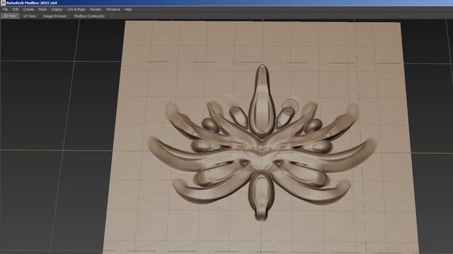 Mudbox: Sculpt And Export Displacement and Normal Maps For Use In 3ds Max смотреть онлайн