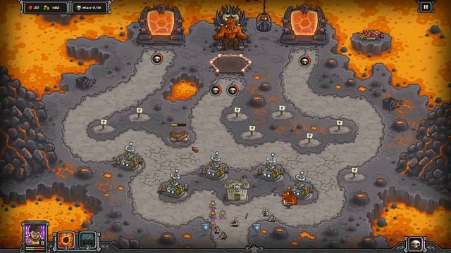 Kingdom Rush Walkthrough | Steam Version | BONUS Level | Pandaemonium | 3 Stars | NEW Patch | HD смотреть онлайн