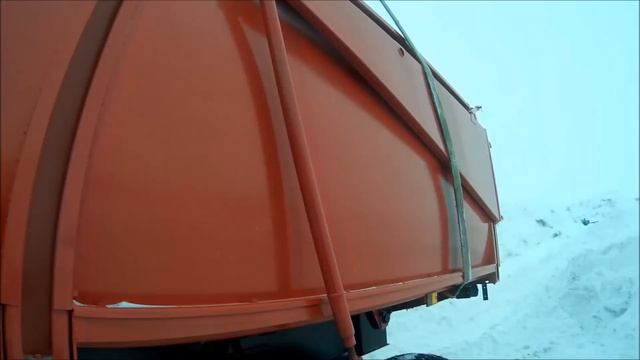 Разгрузка зерновой телеги и весов! смотреть онлайн