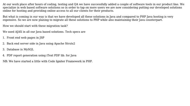 Software Engineering: Migrating Web based projects from Java to PHP смотреть онлайн