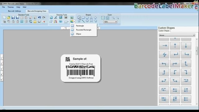 Einfach Barcode-Etikett mit Databar EAN 13 Barcode Font zu erstellen смотреть онлайн