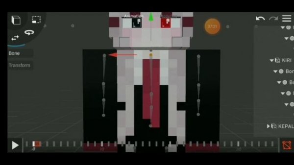 Как легко сделать майнкрафт анимацию в Prisma 3d?