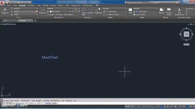 AutoCAD Creating Text Styles and Deploying Dtext and Mtext Commands смотреть онлайн