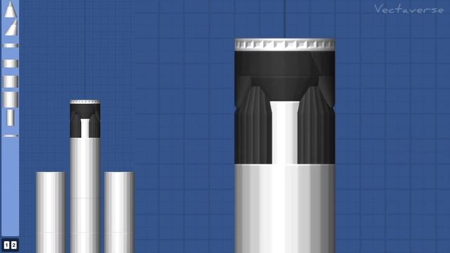 How To Build SpaceX Falcon Heavy Rocket In Spaceflight Simulator 1.52 смотреть онлайн