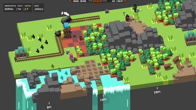 Почему поезда сходят с рельс? Unrailed! Бригада строителей!