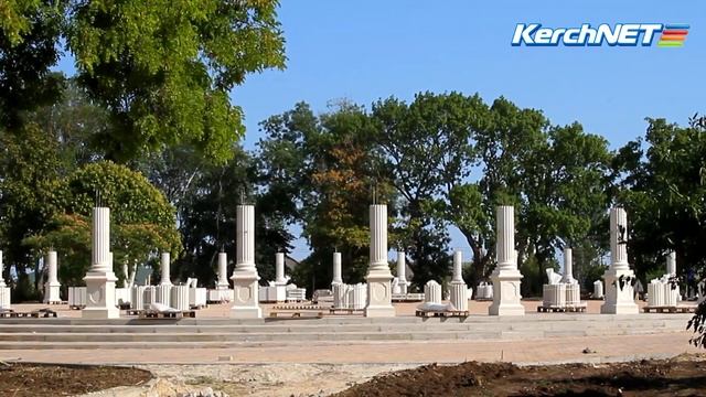 Возведение колоннады на площади Ленина смотреть онлайн