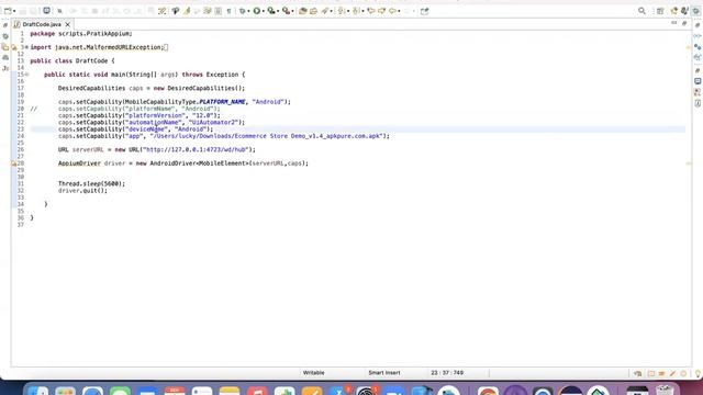 Create & configure Maven Project || Appium tutorial for Beginners смотреть онлайн
