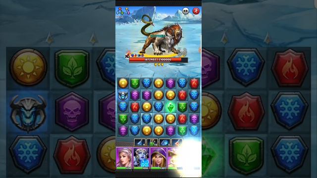 Mythwars: 8* редкий желтый титан(Химера), луплю по 100к за тапок без расходки. смотреть онлайн