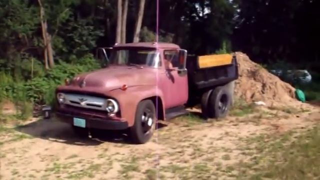 1956 Ford F-600 Dump Truck смотреть онлайн