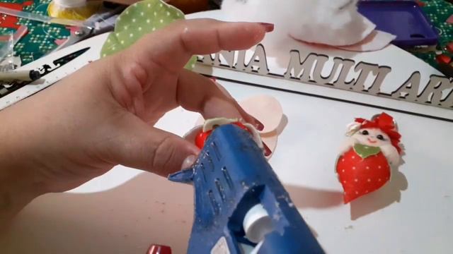Chaveiros boneca moranguinho em feltro. @taniamultiarts смотреть онлайн