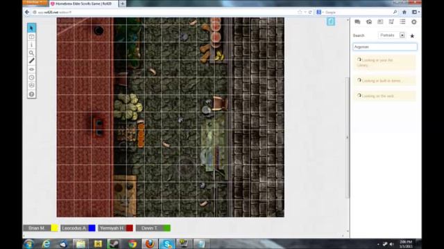 Roll20 Elder Scrolls Tabletop game Part 1 смотреть онлайн