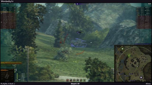 ► Pz. II J 📍Mines || World of Tanks (WoT) Pz.Kpfw. II Ausf. J Gameplay смотреть онлайн