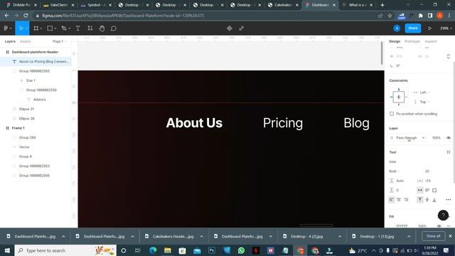 Dashboard Platform Header Design Using Figma + Filmora - Speed Art смотреть онлайн