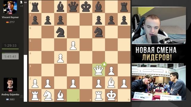 Феноменальная Партия Андрея Есипенко! Большая Швейцарка | День 8