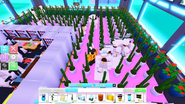 *NEW* 10 Floor "Soda Machine" & "Salad Bar" LAYOUT! My Restaurant Roblox смотреть онлайн