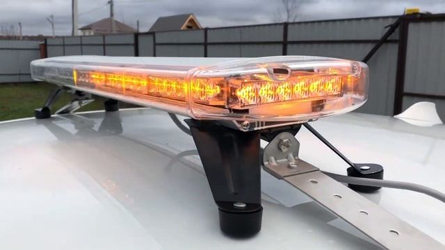 Светодиодная балка маяк 72LED 87 см 12/24 вольт смотреть онлайн
