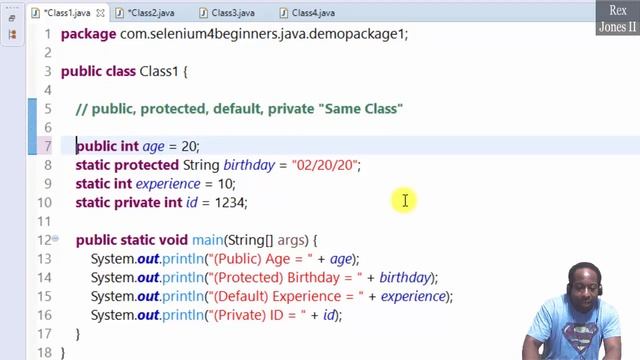 ✔ Learn Java Access Modifiers_Public - Protected - Default - Private | (Video 126) смотреть онлайн