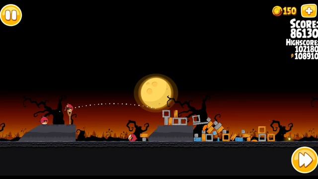 1-11 Trick Or Treat [Angry Birds Seasons] 3 Stars смотреть онлайн