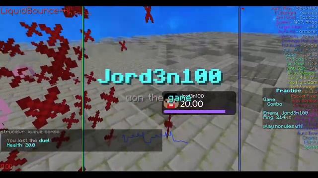 HvH against other clients | ft. Liquidbounce++ смотреть онлайн