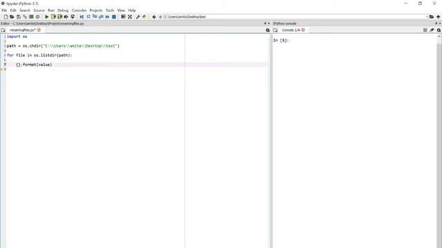Renaming Multiple Files with Python using OS.rename смотреть онлайн