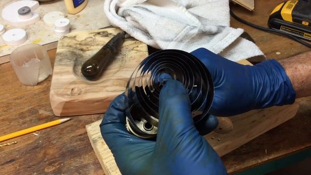 DIY Restoration of an 1885 Gustav Becker Wall Clock - Part I Servicing The Movement смотреть онлайн