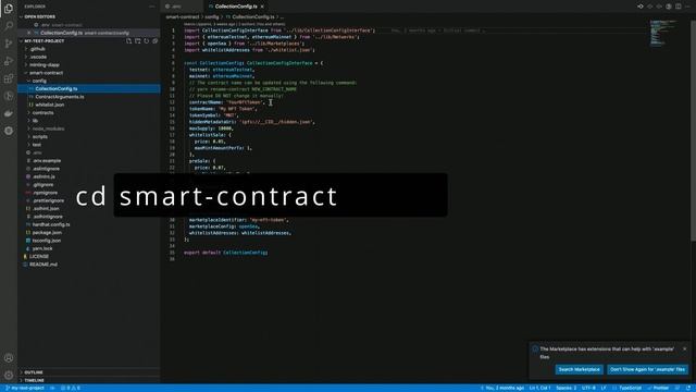 ERC721 Collection 101 - 04 - Configuration and security смотреть онлайн