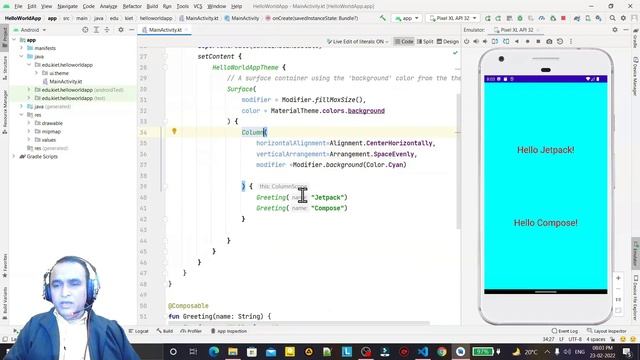 Column vs Row vs Box Layout in Jetpack Compose | MAD Series | Dr Vipin Classes смотреть онлайн