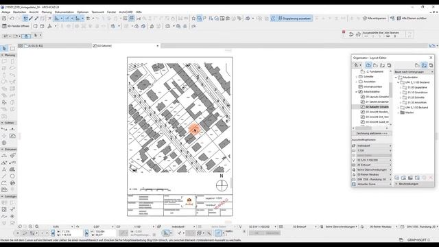 ArchiCAD - PDF importieren, zerlegen (explodieren), skalieren - Vektorgrafik смотреть онлайн