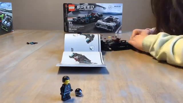 76909 LEGO Speed Champions Mercedes AMG Set!!! смотреть онлайн