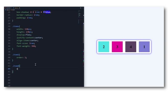 Flexbox Tutorial #12: Flexbox Order | codingops смотреть онлайн