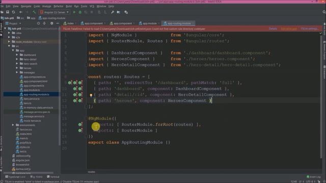 Tour of Heroes App and Tutorial | Angular Sample Application смотреть онлайн