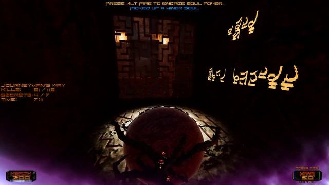 Amid Evil - E3M1 Journeyman's Way - All Secrets No Commentary 4K