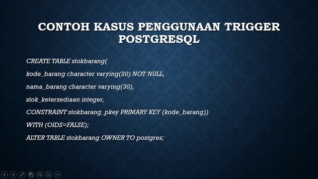 10 - Store Procedure, Function, Trigger, dan Index смотреть онлайн