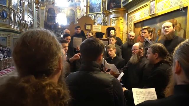 🎶🎄Колядка "Нічка та радісна". Виконує братський хор Почаївської лаври смотреть онлайн