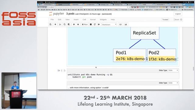 Hands on with Kubernetes Tutorial - Michael Bright - FOSSASIA 2018 смотреть онлайн