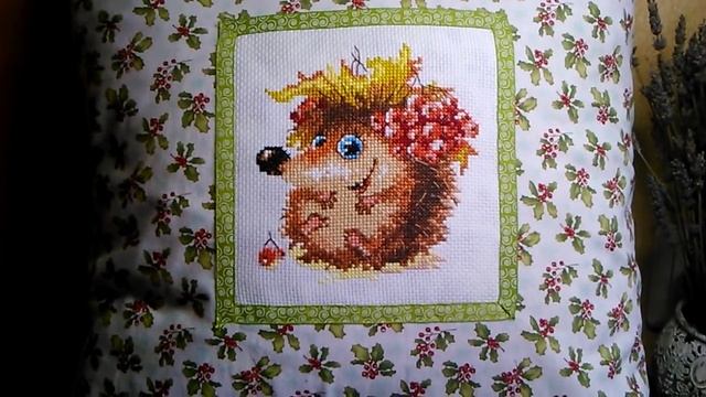 Оформление вышивки в подушечки смотреть онлайн