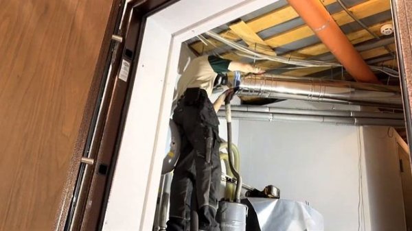 Котел Froling. Обслуживание котла. Чистка дымохода. Трубочист Alex