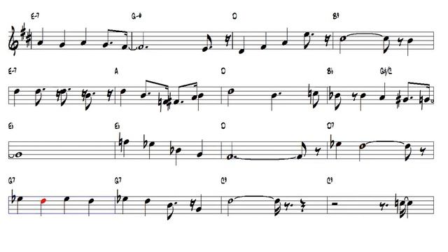 Red Roses For A Blue Lady STepper And RC Bennett 1948 Tenor Sax