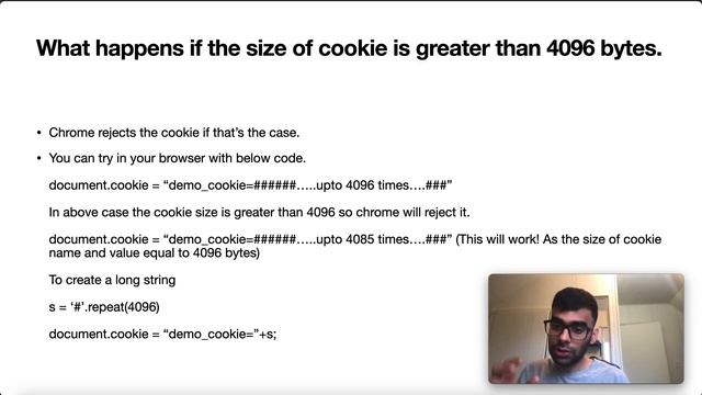 HTTP Cookies Size Limit | HTTP Cookies Overflow | Chrome Browser | Hindi смотреть онлайн