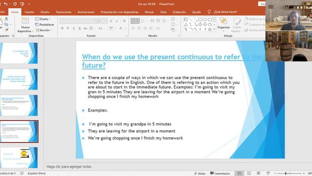 video de la clase 3sec simple present ans continuous with future meaning смотреть онлайн