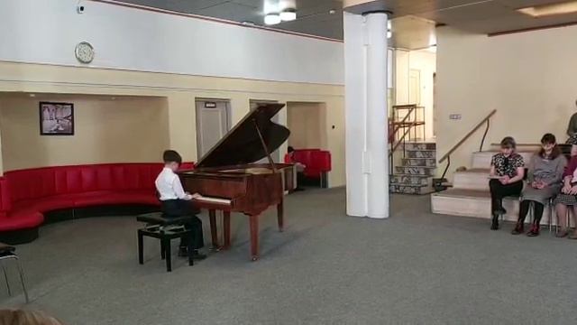 Шуман ,,Смелый наездник,,. Исполняет Карцев Борис смотреть онлайн