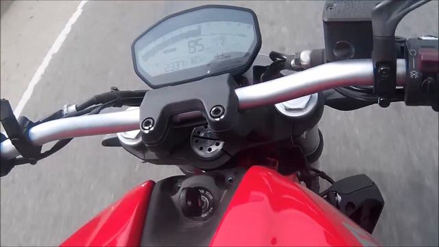 Ducati Monster 821: 0 to 100 kph смотреть онлайн