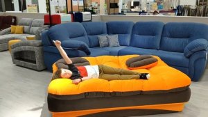 Бескаркасный диван хьюстон