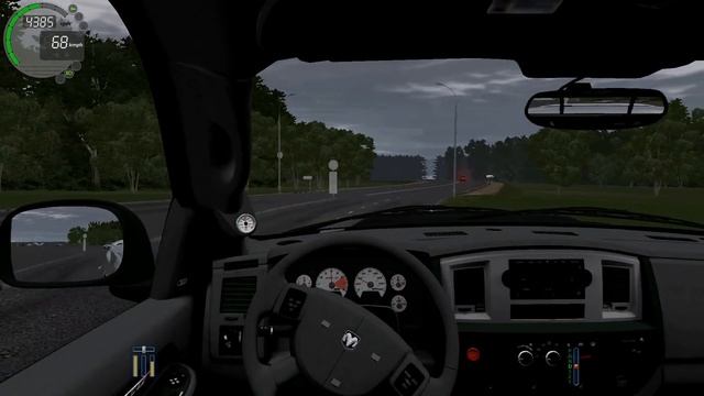 City Car Driving 1.5.3 Dodge Ram SRT10 [G27] смотреть онлайн