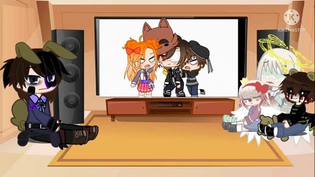 Afton family react to Michael afton 《my au 》 смотреть онлайн